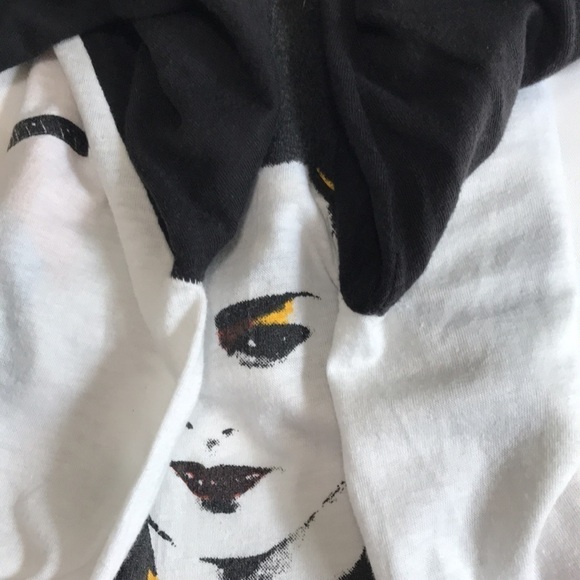 Vintage 1983 Culture Club Tee 3/4 Raglan Sleeve Tee Boy George Sz M Unisex White - Picture 17 of 17